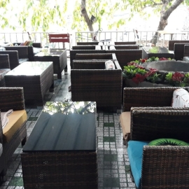 Thanh lý ghế mây cafe