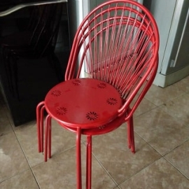 Thanh lý ghế cafe chân sắt